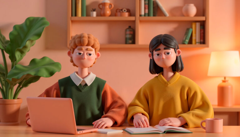 Imagen representativa que explica la diferencia entre clientes internos y externos en una organización.