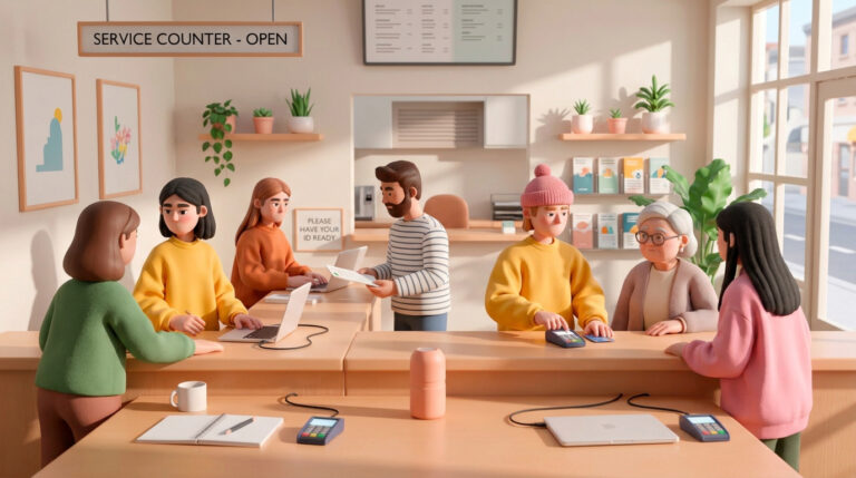 Imagen representativa de atención al cliente en una empresa, mostrando su importancia para mejorar la experiencia del usuario.