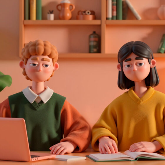 Imagen representativa que explica la diferencia entre clientes internos y externos en una organización.